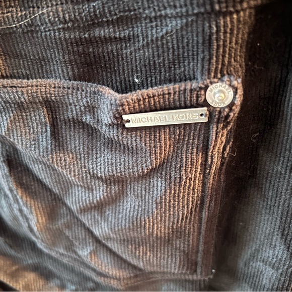 Michael Michael Kors -Basic Black Velvety Pants Size - small - Picture 3 of 12